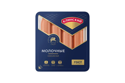Сосиски Клинский Молочные 410 г
