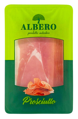 Окорок сыровяленый Albero Прошутто Крудо нарезка 50г