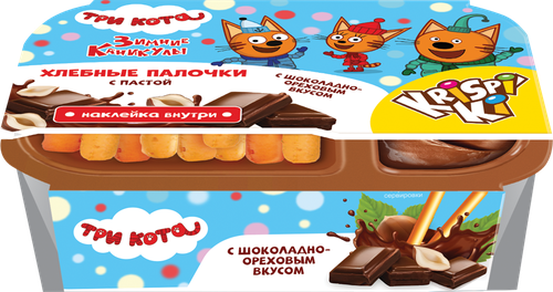 

Хлебные палочки Конфитрейд шоколадно-ореховая паста дизайн упаковки в ассортименте 35 г