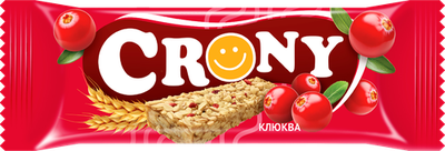 Батончик-мюсли Crony Клюква 50 г