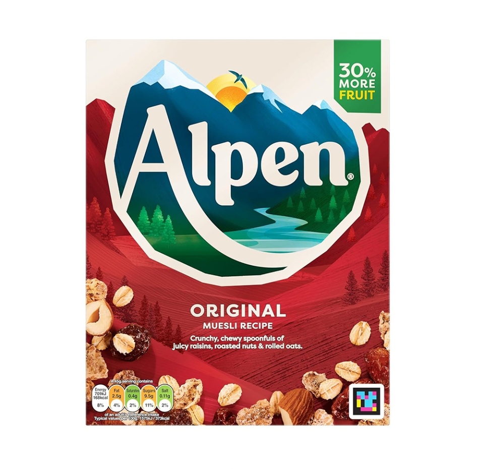 

Мюсли Alpen оригинальные 550 г