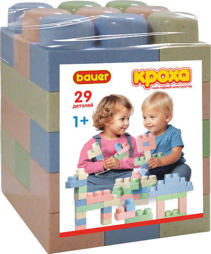 

Конструктор Bauer Кроха 29 деталей арт. JRT00102