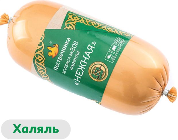 

Колбаса вареная Пестречинка Нежная халяль 550 г