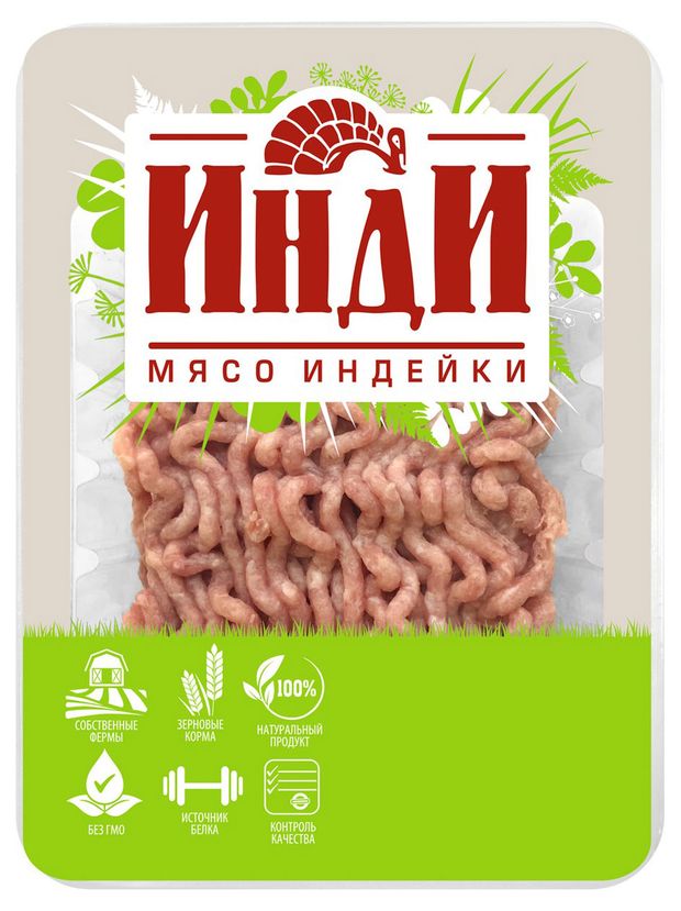 

Фарш из индейки Инди охлажденный 500 г