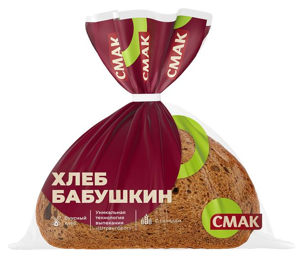 

Хлеб Смак Бабушкин в нарезке 300 г