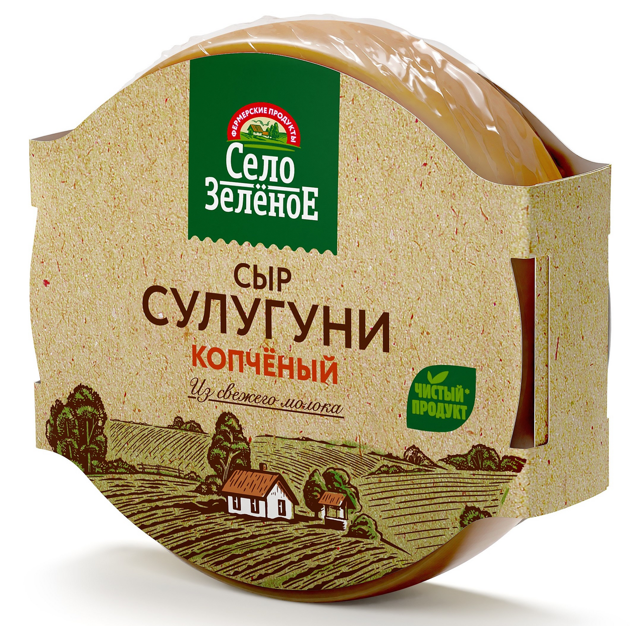 

Сыр копченый Село Зелёное Сулугуни 40% 280 г