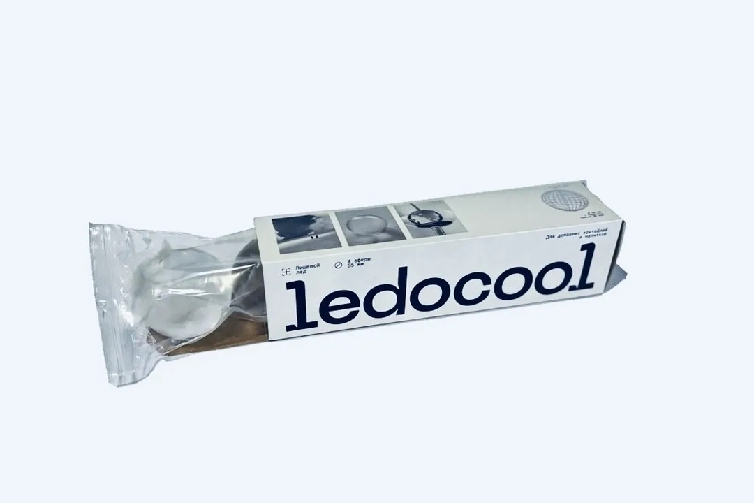 

Лед Ledocool пищевой Сферы в упаковке 55 мм 4 шт.