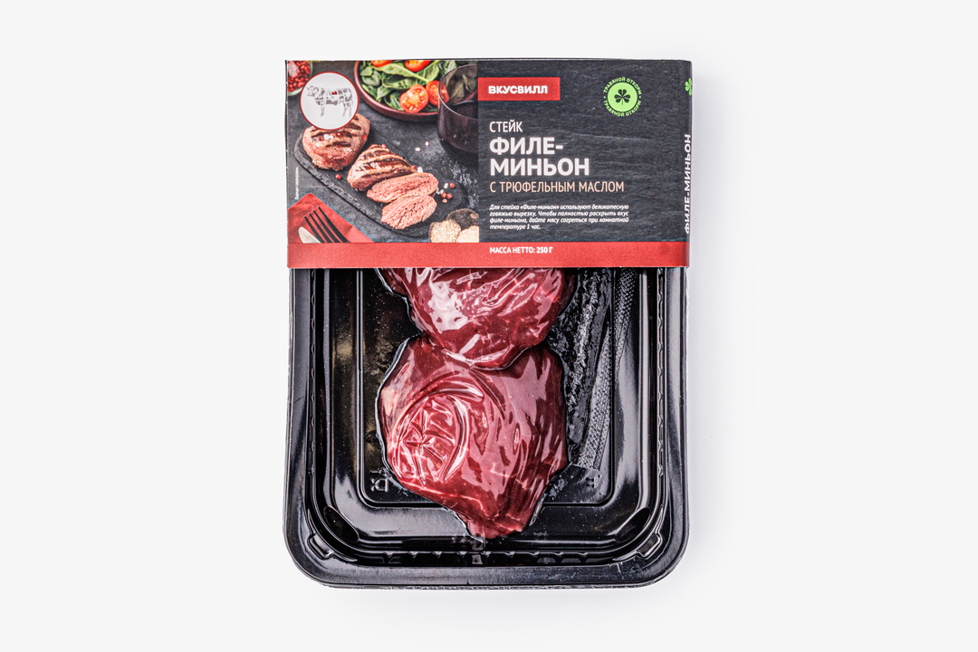 

Стейк Филе Миньон с трюфельным маслом 250 г