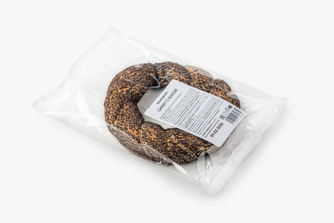 

Симит ВкусВилл с маком 75 г