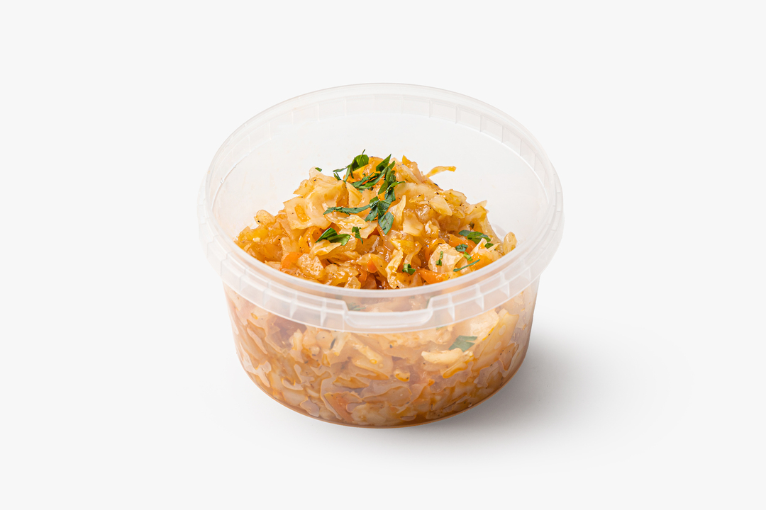 

Капуста тушёная ВкусВилл с петрушкой 192 г