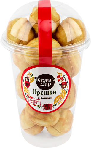 

Орешки Теплый дар с начинкой 275 г