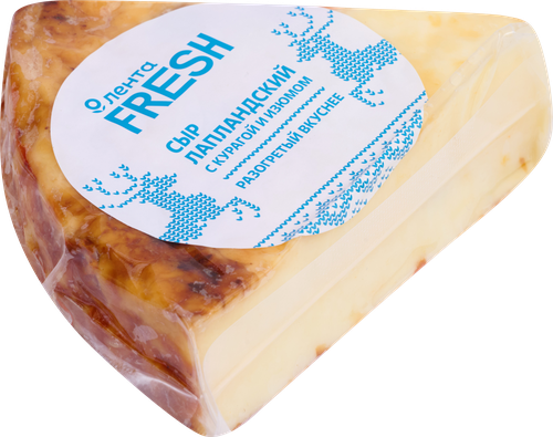 

Сыр Лента Fresh Лапландский с курагой и изюмом 45% 180 г