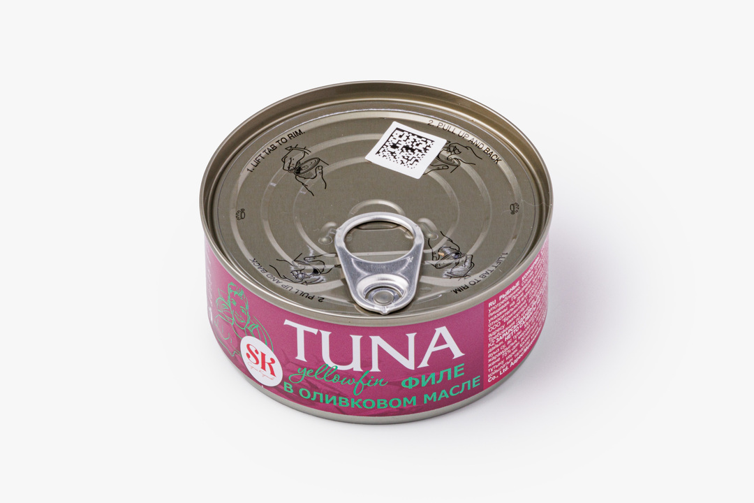 

Тунец филе-кусочки SK в оливковом масле 140 г