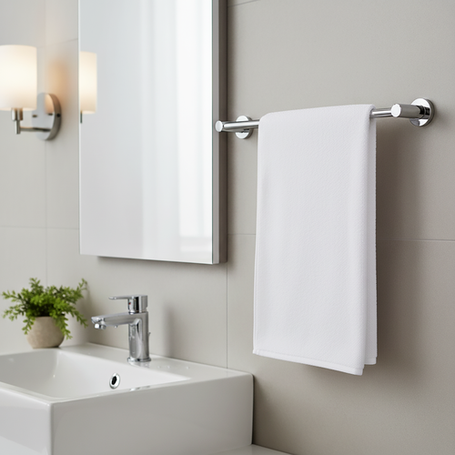 

Полотенце Homeclub белое махровое 50 х 70 см