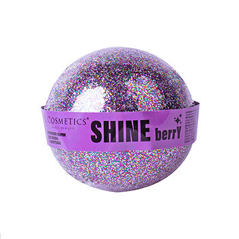 Бурлящий шар для ванны L'Cosmetics Shine berry