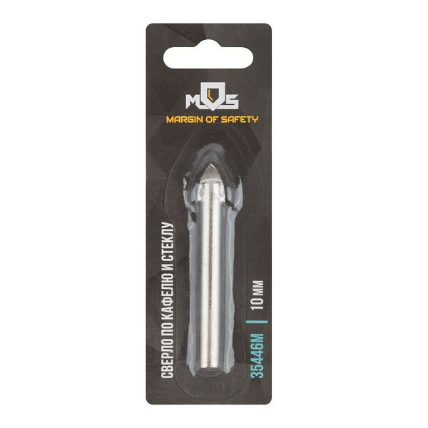 Сверло по кафелю и стеклу, 10 мм