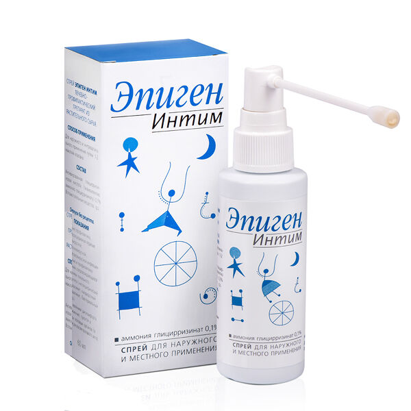 Эпиген интим 0.1% спрей 60 мл 