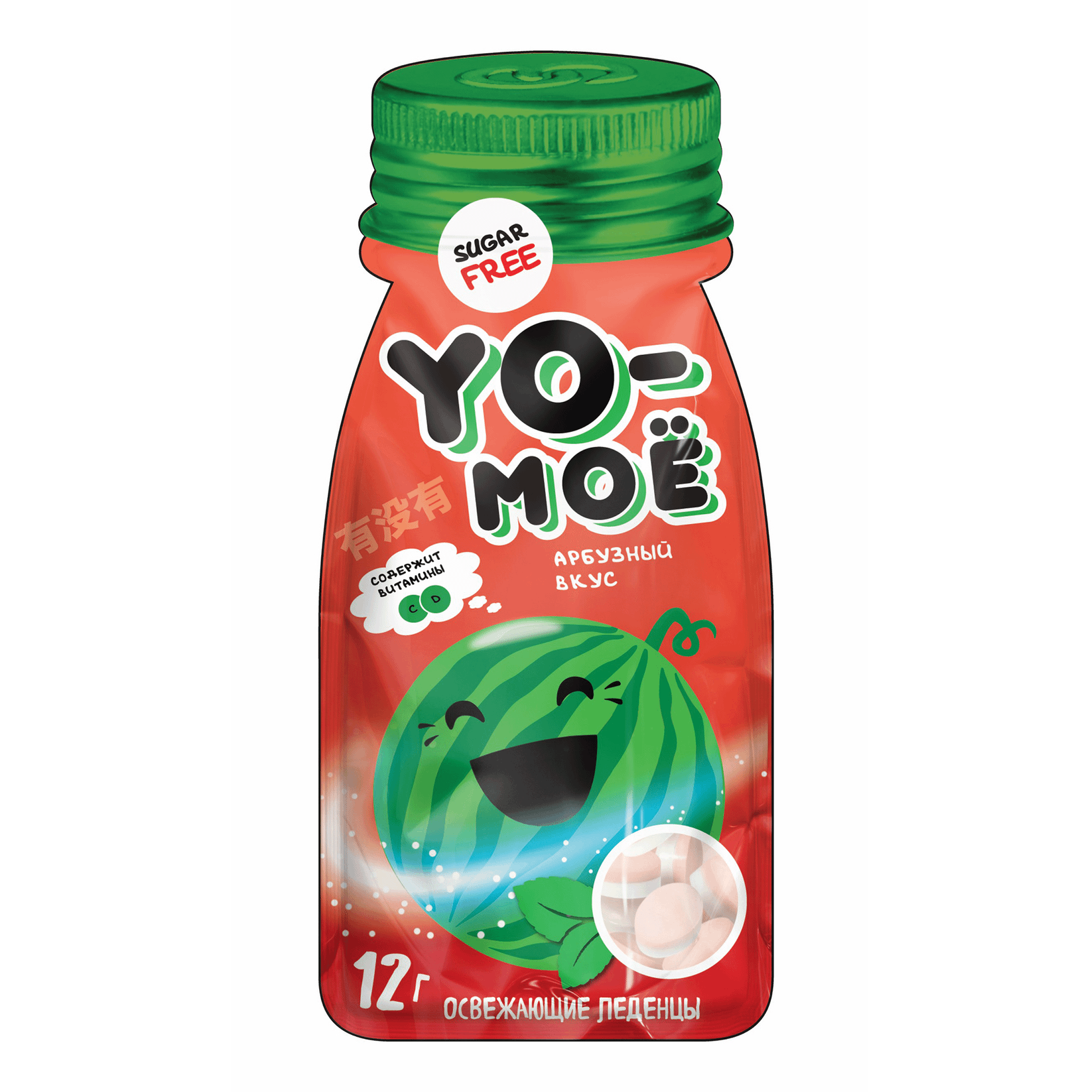 

Леденцы Yo-Moе арбуз 12 г