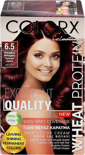 Краска для волос COLORX 6.5 Красное дерево, 115мл