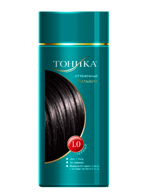 Бальзам для волос Тоника оттеночный 1.0 черный