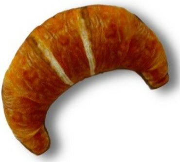 Игрушка мягконабивная Круассан ванильный мини