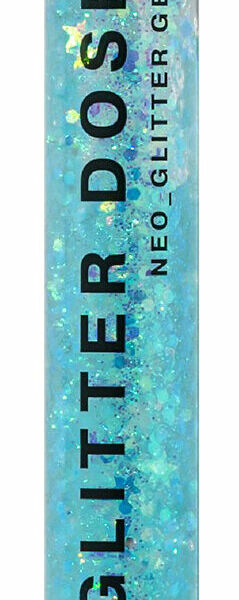 INFLUENCE BEAUTY Глиттер для лица Glitter Dose на гелевой основе, 6.5 мл, 05 Голубо-лазурный