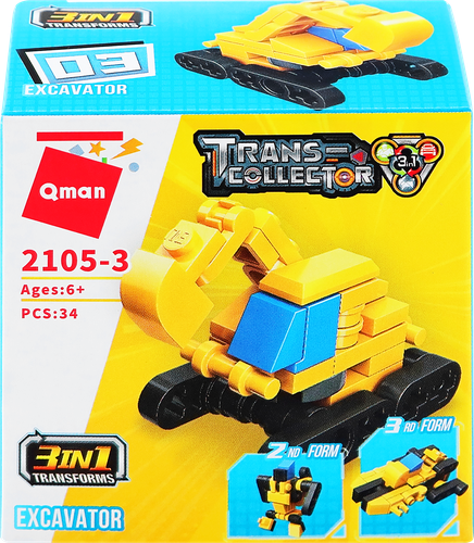 

Конструктор QMAN Транспорт, в ассортименте