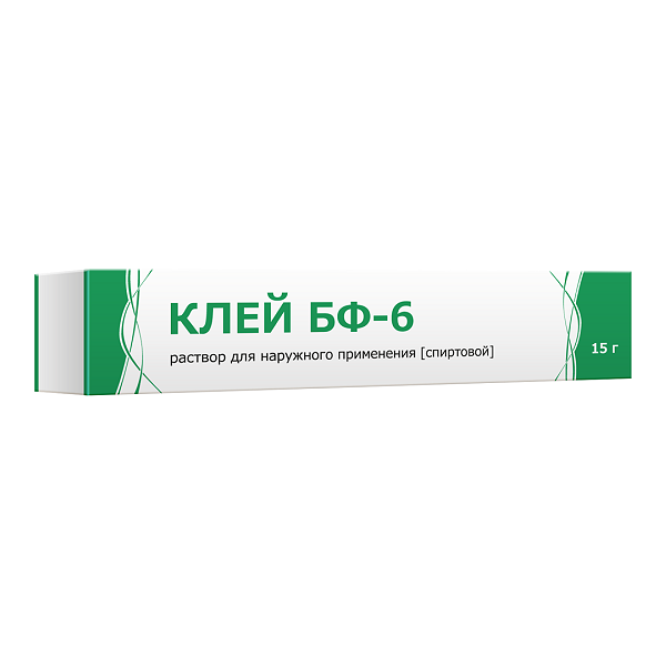 Клей БФ-6 раствор 15 г