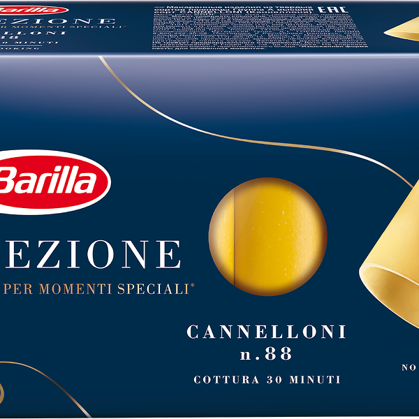 Макароны BARILLA Cannelloni из твердых сортов пшеницы группа А высший сорт, 250г