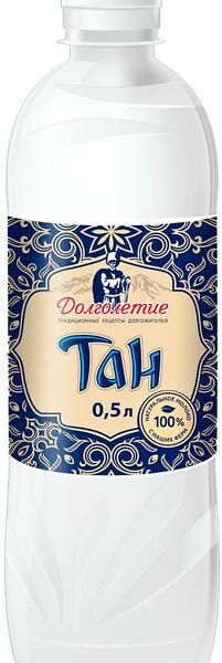 Тан Долголетие кисломолочный 0.1% 500мл