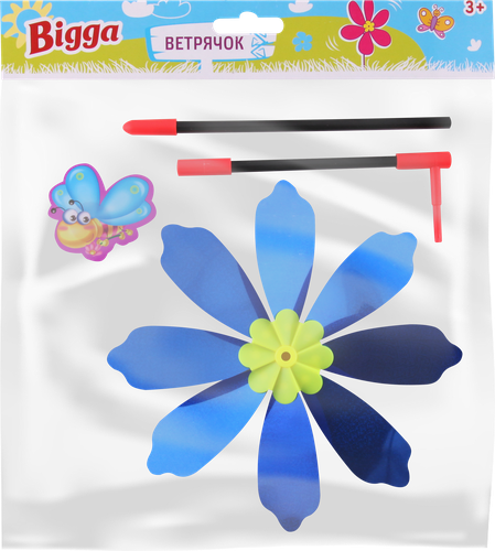 

Игрушка BIGGA Ветрячок 49см, в ассортименте