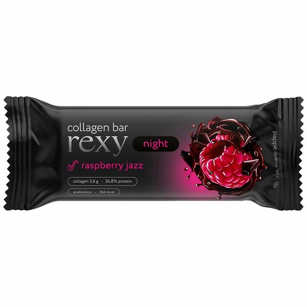 Батончик REXY Night Малиновый, с высоким содержанием белка