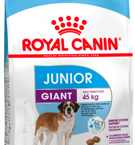 Сухой корм Royal Canin Giant Junior Active для щенков 15кг