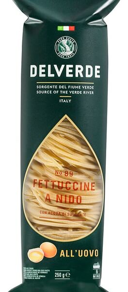 Макароны Delverde Fettuccine allUovo A Nido №89 250г