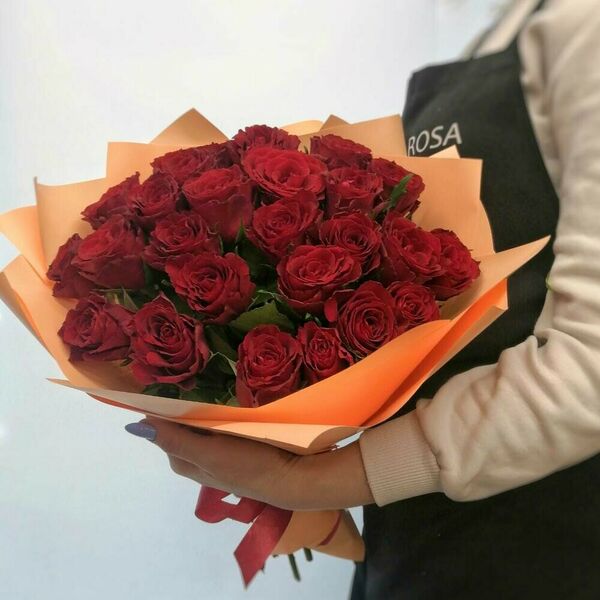 Монобукет из 25 Роз