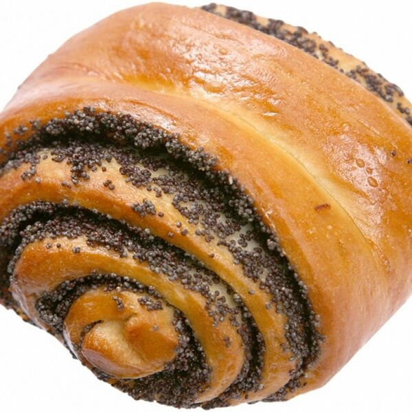 Булочка Колос № 1 с маковой начинкой