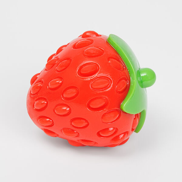 Игрушка для собак Клубника, 9х8,5х8,5 см