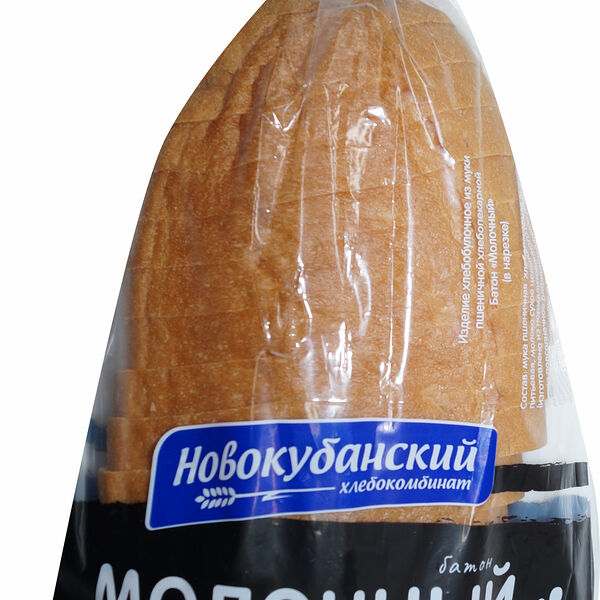 Батон Новокубанский Хк Молочный нарезка