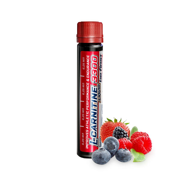 Be First L-Carnitine 3300 мг питьевая ампула 1 шт 25 мл лесные ягоды	