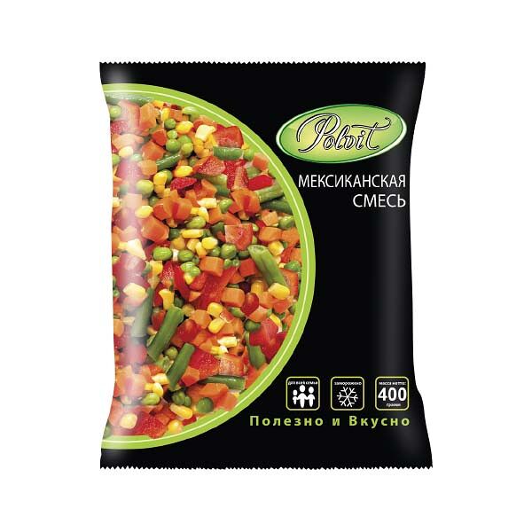 Мексиканская смесь Polvit 400гр зам пакет
