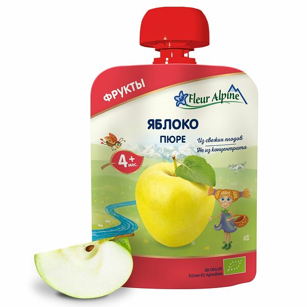Пюре детское Fleur Alpine Яблоко