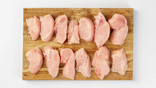 Медальоны из филе цыпленка-бройлера