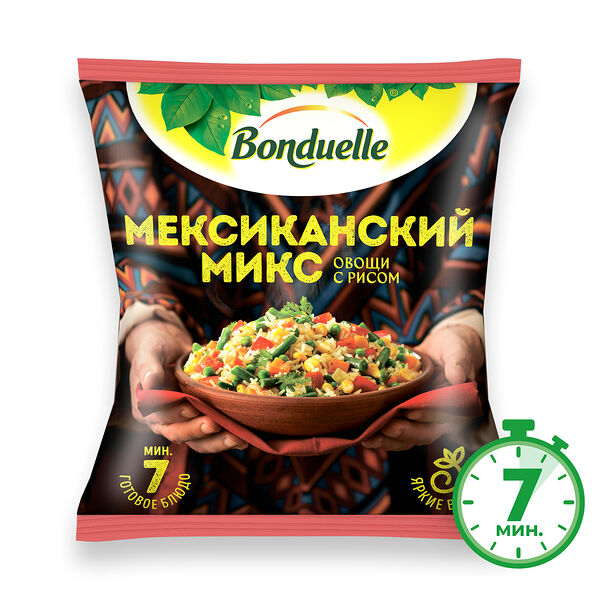 Мексиканская смесь Bonduelle, замороженная, 400 г