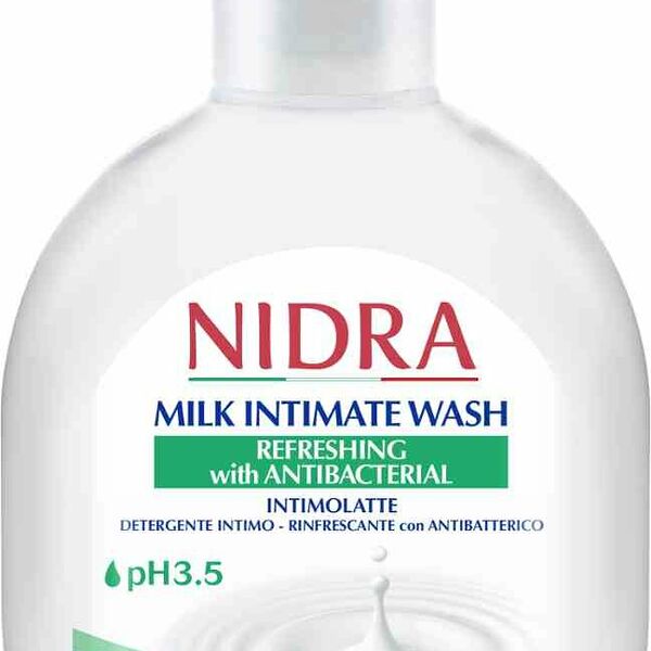 Гель для интимной гигиены Nidra Intimolatte освежающий с молочными протеинами и алоэ 300 мл