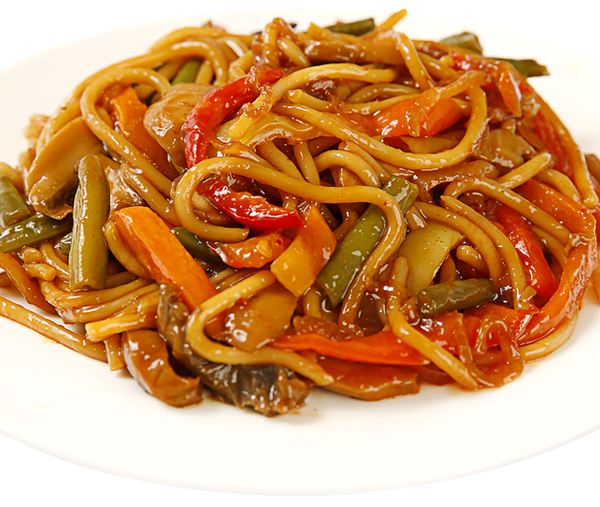 Спагетти по-Восточному с овощами вес 