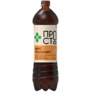 Квас Русский фильтрованный Просто, 1.42л
