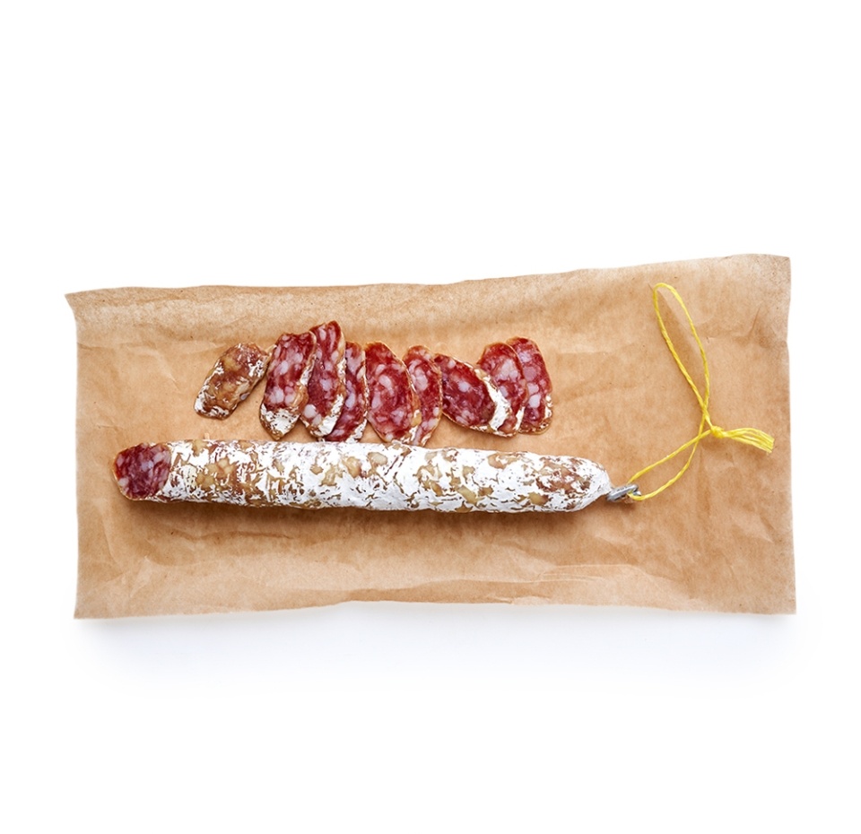 

Салями Solemici Al Noce с орехом полусухая сыровяленая 110 г