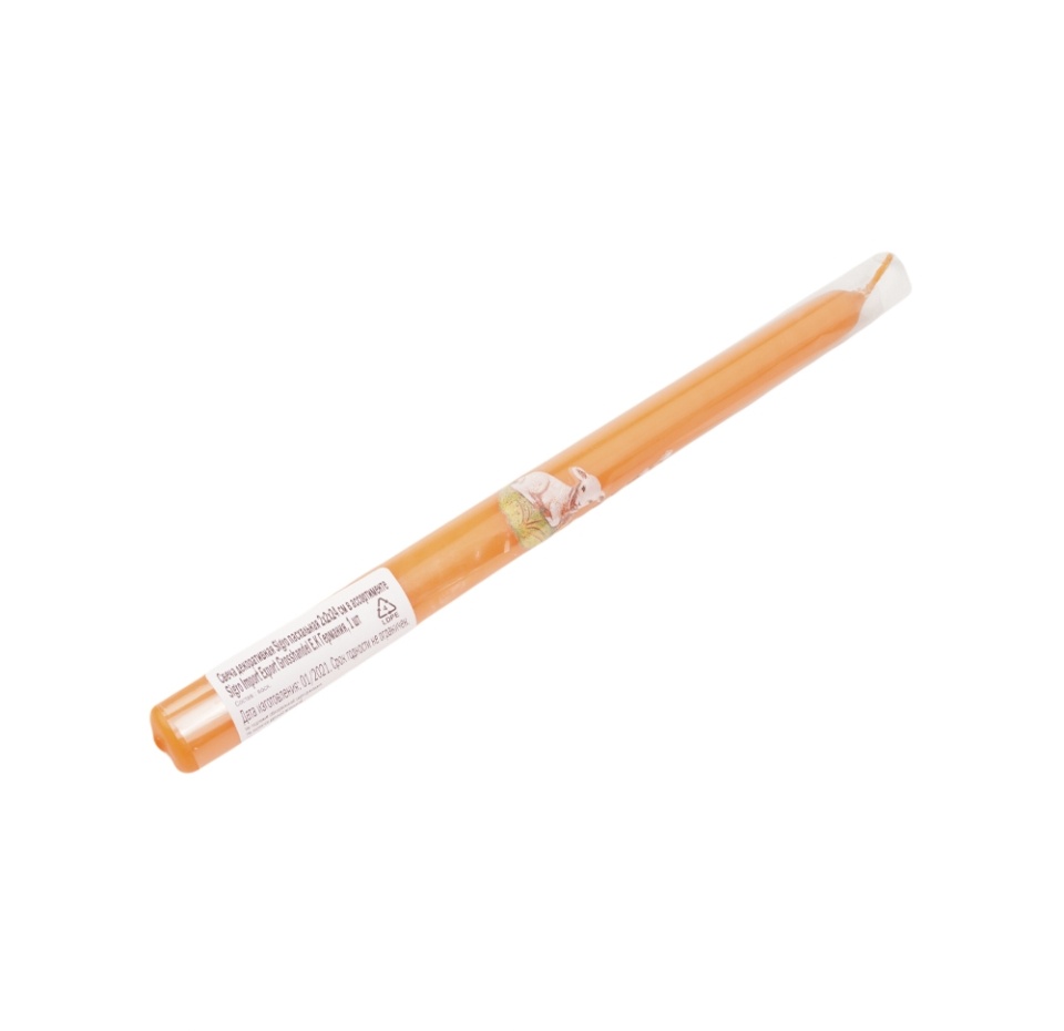 

Свеча декоративная пасхальная Sigro 2x2x24 см, в ассортименте