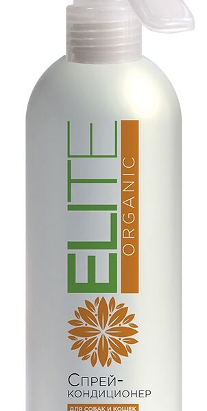 ELITE Organic Спрей-кондиционер для кошек и собак с фитокомпонентами АВЗ