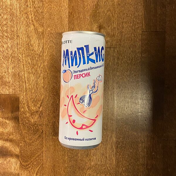 Milkis Lotte Персик